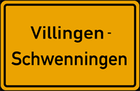 Ortsschild Villingen-Schwenningen