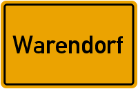 Ortsschild Warendorf