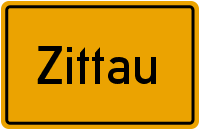 Ortsschild Zittau