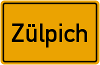 Ortsschild Zülpich