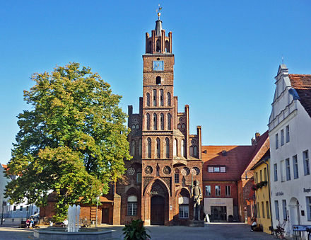 Das Altstädtische Rathaus der Stadt Brandenburg