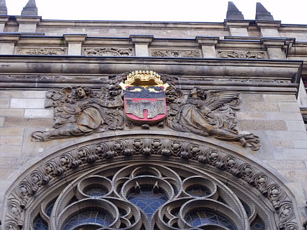 Duisburger Wappen am Rathaus