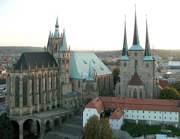 Erfurter Dom und Severikirche