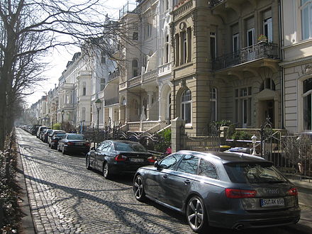 Gründerzeitfassaden in der Poppelsdorfer Allee