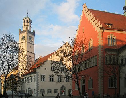 Ravensburg Blaserturm, Waaghaus, Rathaus