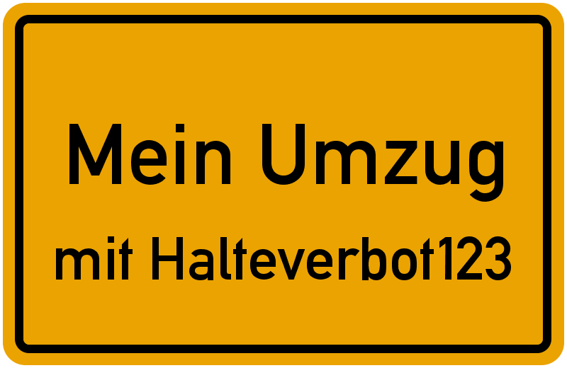 Mein Umzug mit HV123