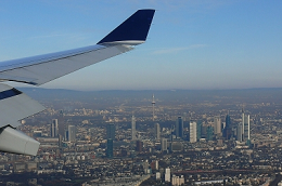 Landeanflug Frankfurt