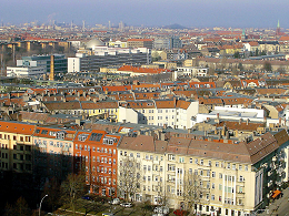 Berlin Blick über Prenzlberg