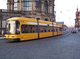 Tram in Dresden